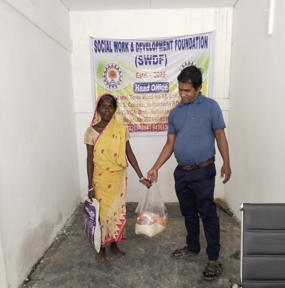 Emergency Ration Distribution Drive at SWDF Head Office