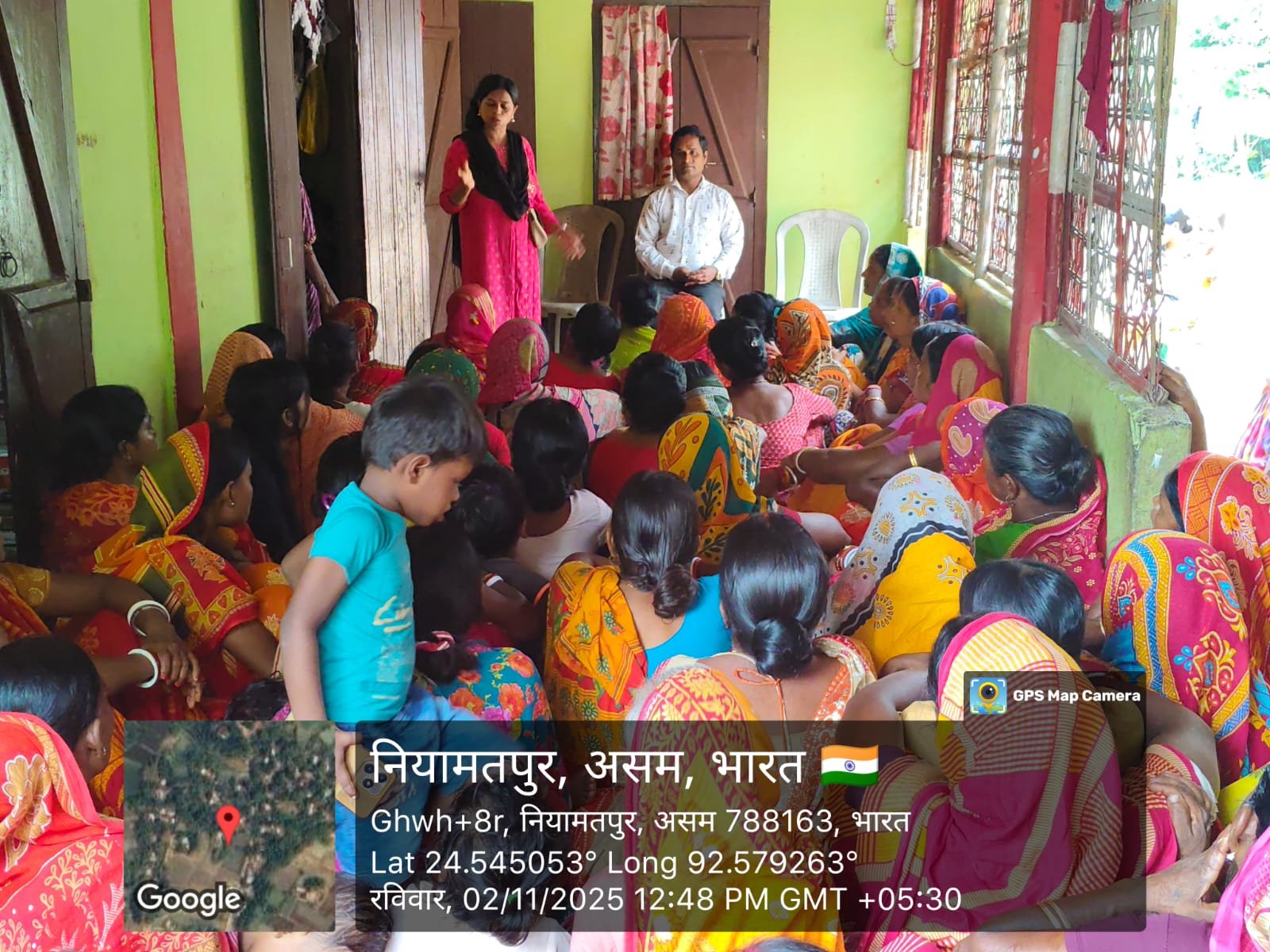 Women Empowerment: Self-Development and Awareness Meeting in Niyamatpur