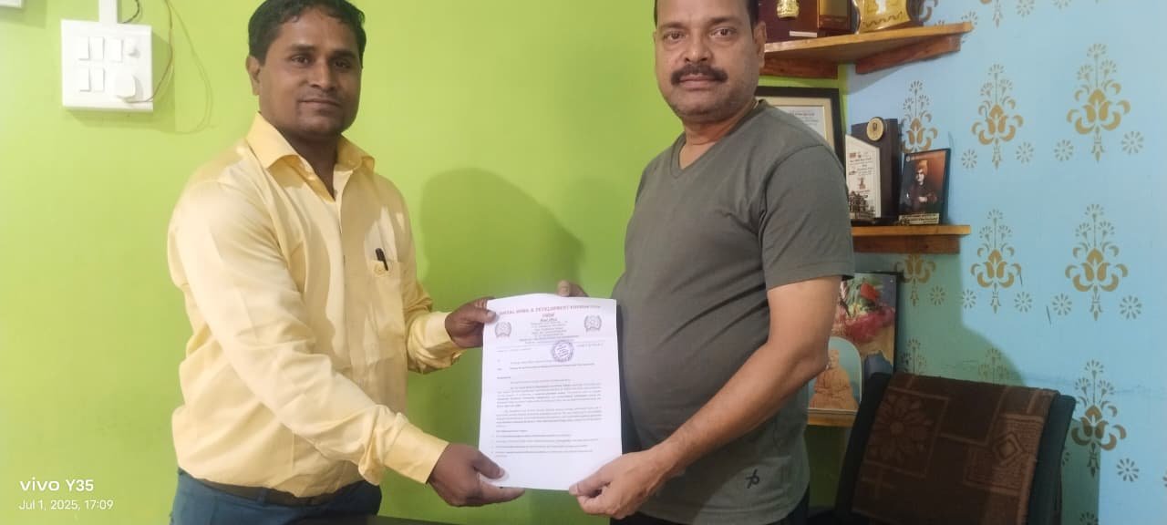 Submission of Memorandum to MP Shri Kripanath Mallah for Regional Development
