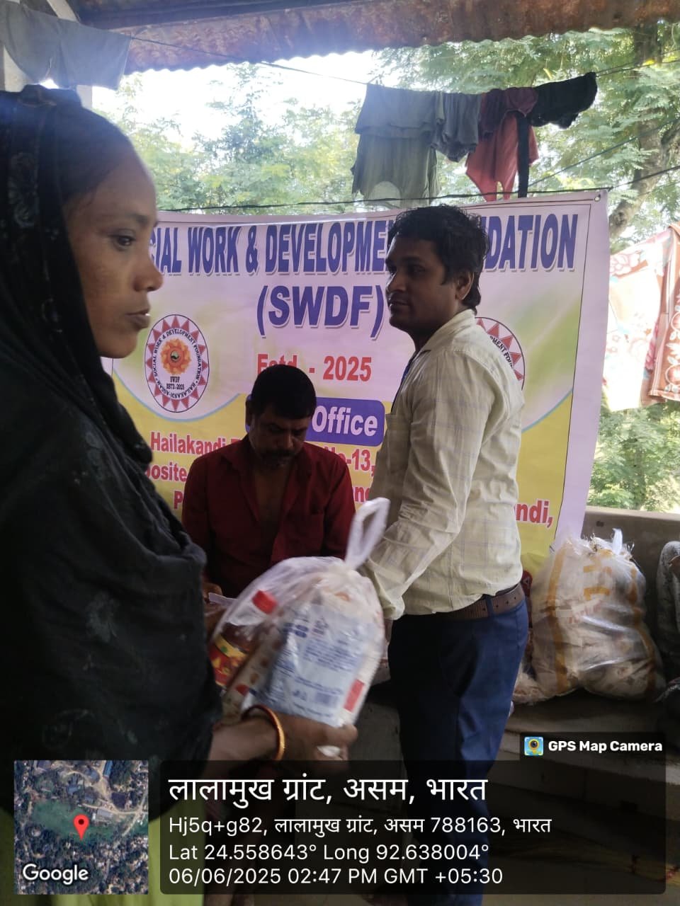 Emergency Food and Essential Item Distribution at Lalamukh Grant