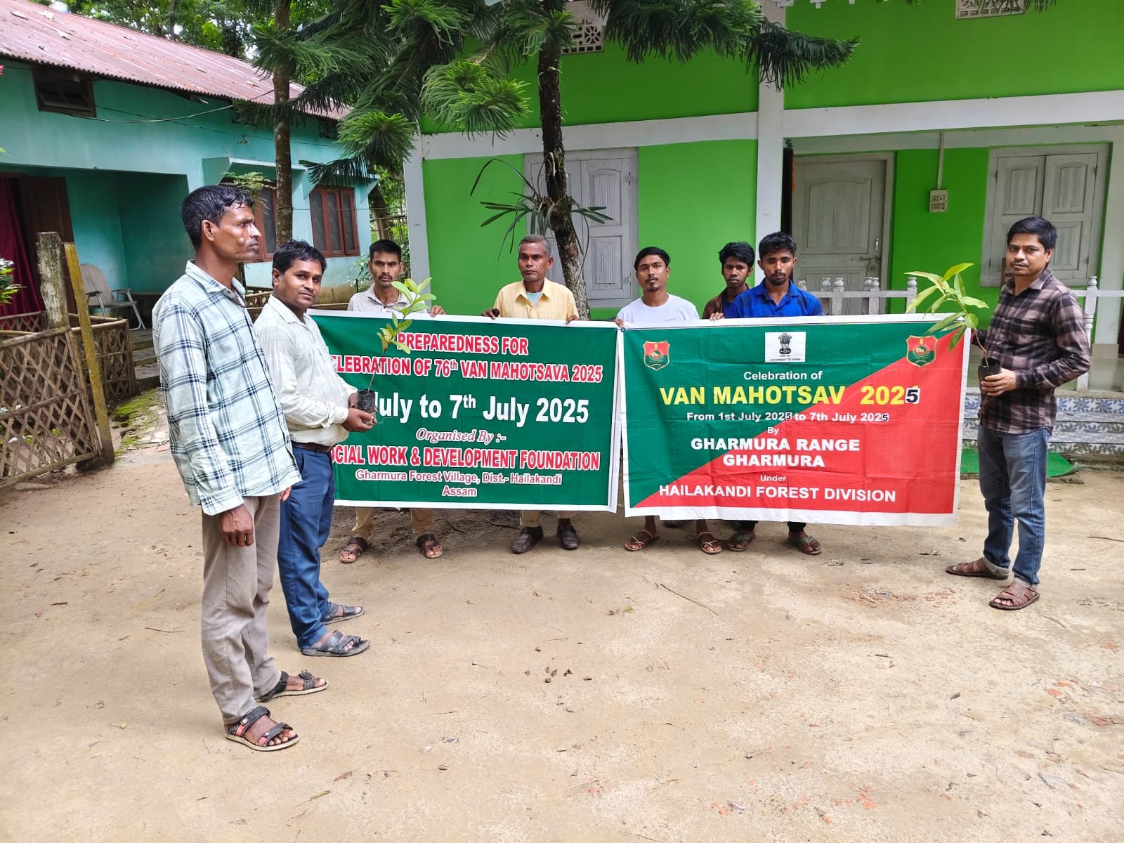 Celebration of 76th Van Mahotsav 2025 at Gharmura Range - Photo 1
