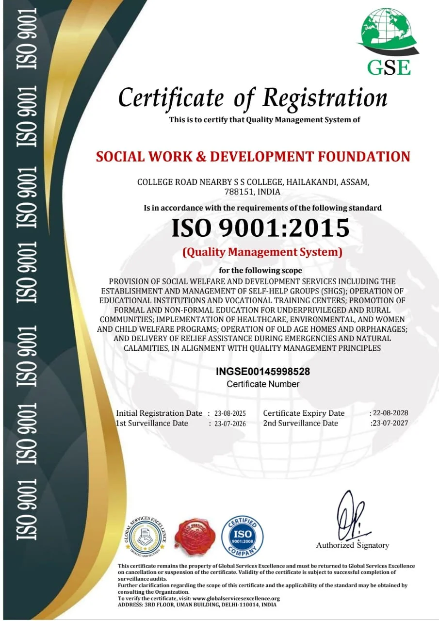 ISO Certificate